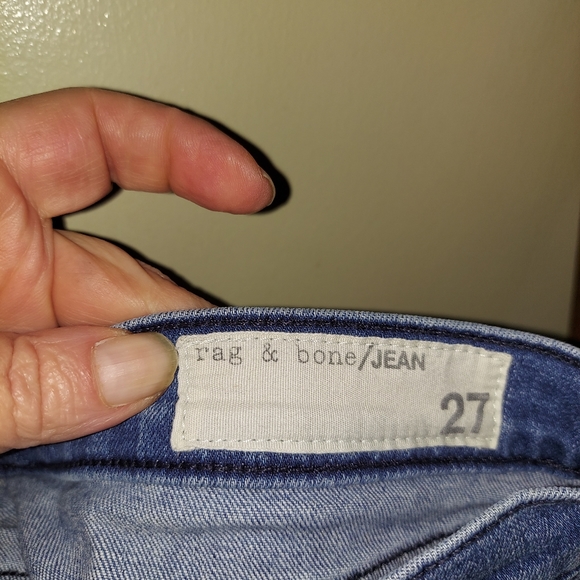 - Rag and bone capri skinny jeans 27 summer outdoors - Picture 3 of 7